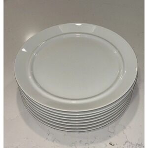 Rosenthal Studio Linie Cupola White Dinner Plate 10.25" Germany Mario Bellini